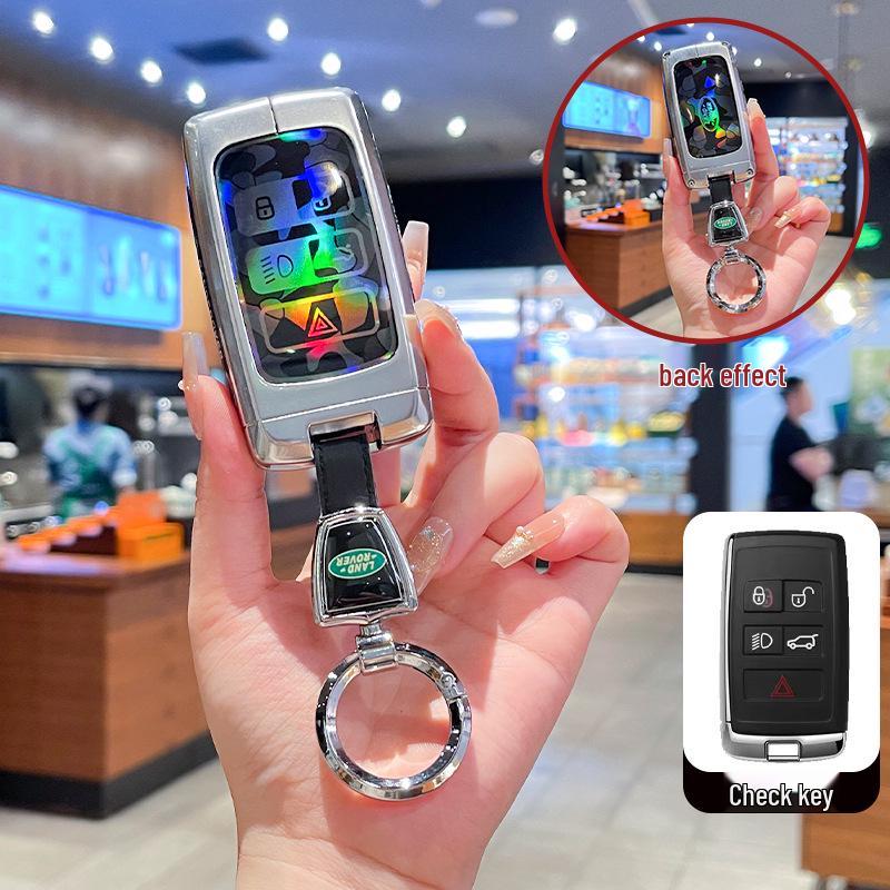 Land Rover Range Rover Key Case for 2013-2025 Models - High-End Sport Version with Metal Buckle Shell