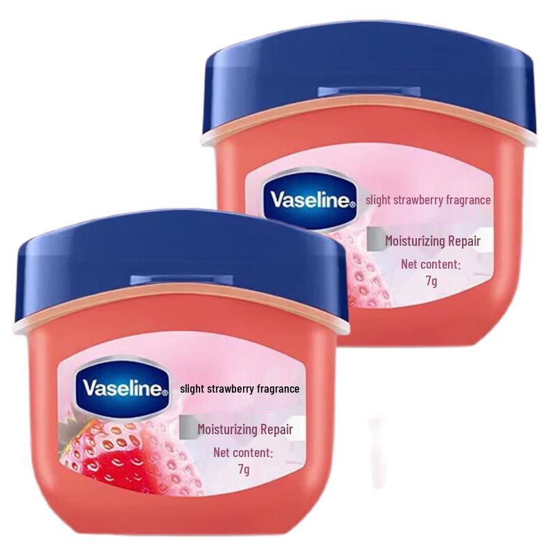 Vaseline Classic Care Strawberry Lip Balm (2-Pack)