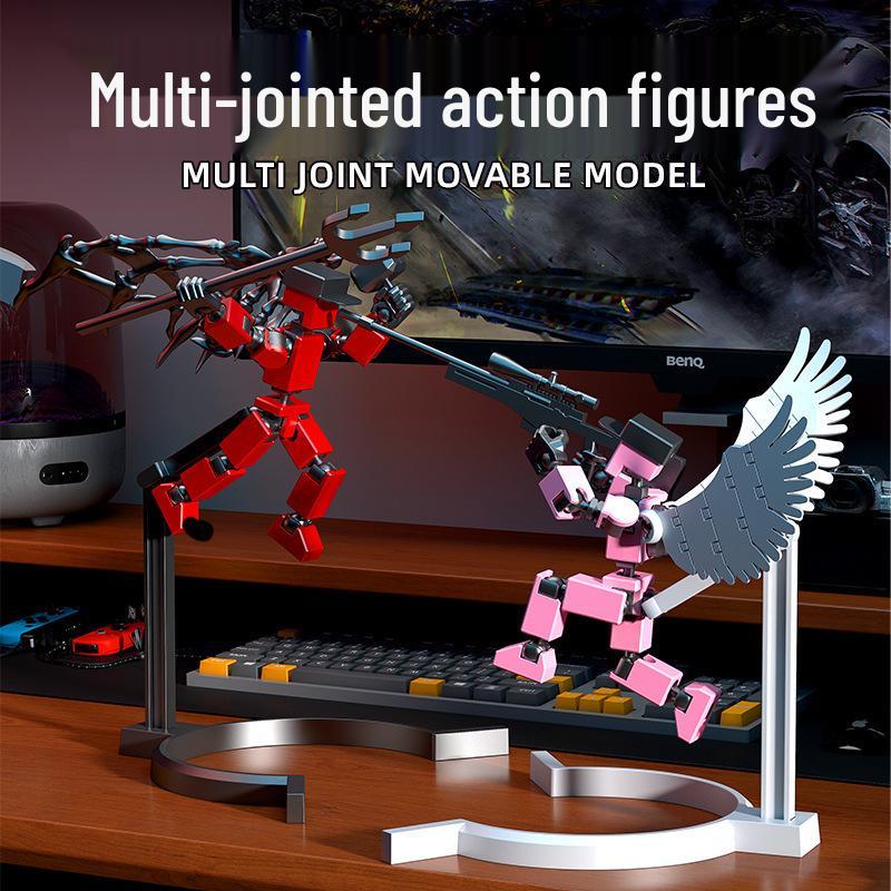 Lucky 13 Jointed 3D Printed Movable Figure - Children's Decompression Toy Ornament