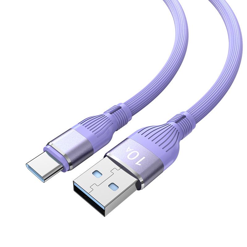 120W Super Fast Charging Type-C Cable for Huawei, VIVO, Xiaomi, OPPO Flash Charge-Compatible Phones