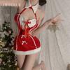 Sexy Lingerie Christmas Velvet Nightdress Cosplay Sexy New Robe C Uniform Suit
