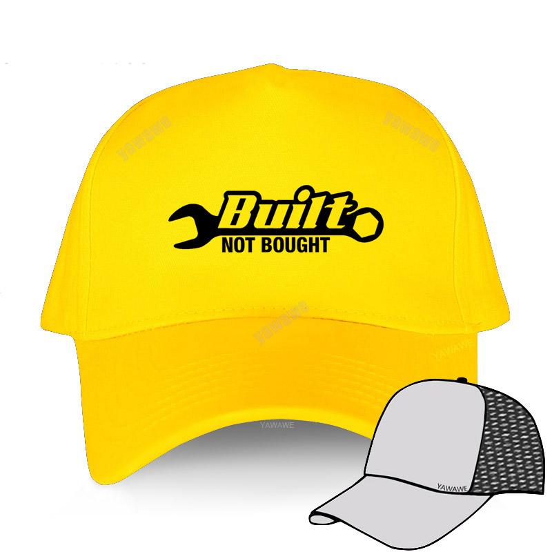 

Новая кепка унисекс из 100% хлопка. Построена не куплена. с принтом. Бейсбольная кепка-автомеханик, тюнер, кепка, кепка для грузовиков, гонок, унисекс, шляпы Snapback gorras. Adjustable