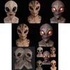 Unique Design Alien Mask For Halloween Full Head Alien Mask With Terrifying Features