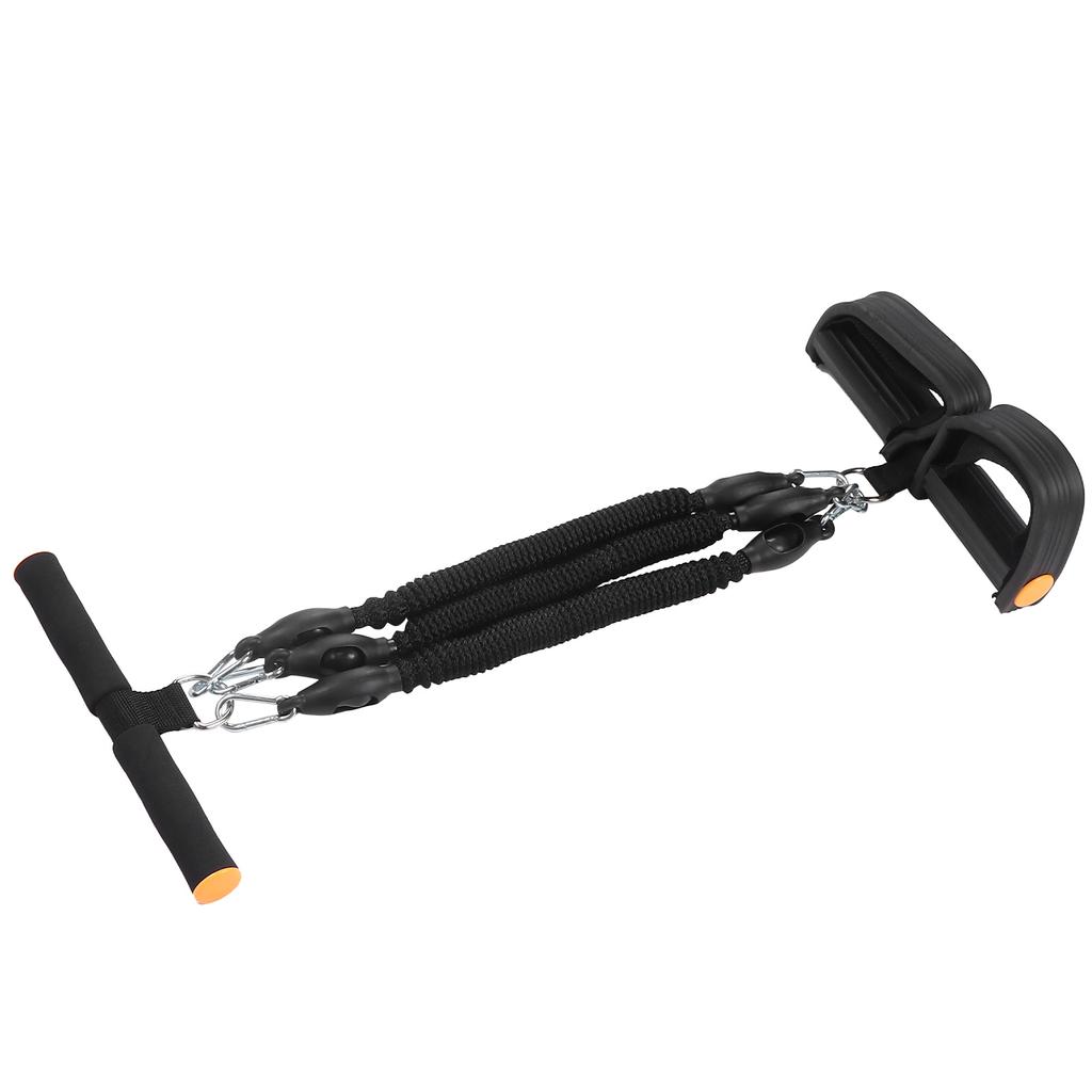 Foot Pedal Elastic Pull Rope Multifunction Abdomen Trainer Fitness Sit Up Pull Rope
