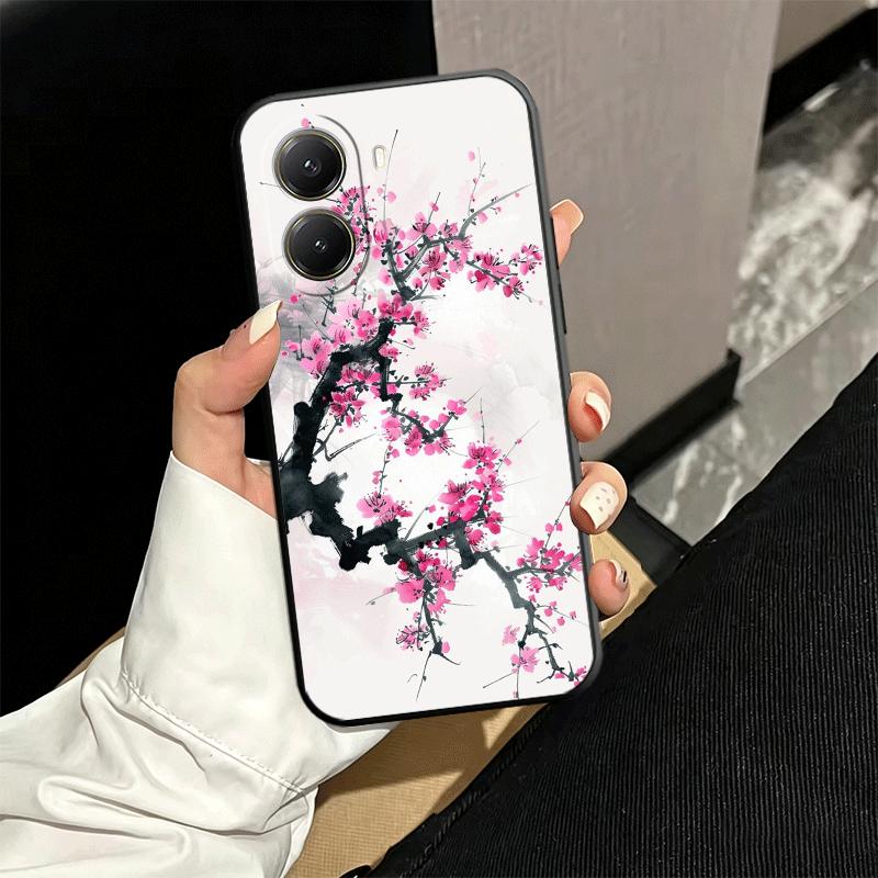 

Cherry Blossom Sakura Fashion Soft Phone Case for Xiaomi Poco X5 X6 X7 X8 Pro Max X3 F7 F8 Ultra M8 M7 M6 M5 Redmi 15 15C 14C 13 Xiaomi Redmi 15 5G
