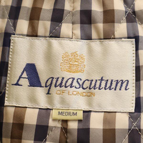 Aquascutum made in Japan 2WAY Stainless collar coat M With padded liner Men's Used