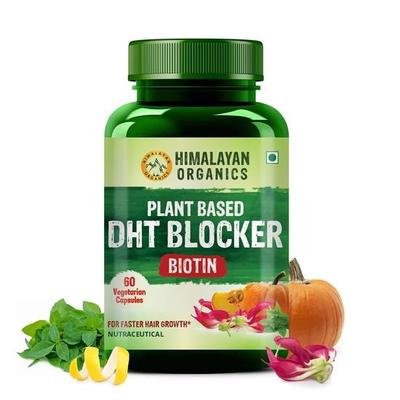 N Organics Plant-Based DHT Blocker con la bontà delle foglie di ortica | Per uomini e donne - 60 capsule vegetali