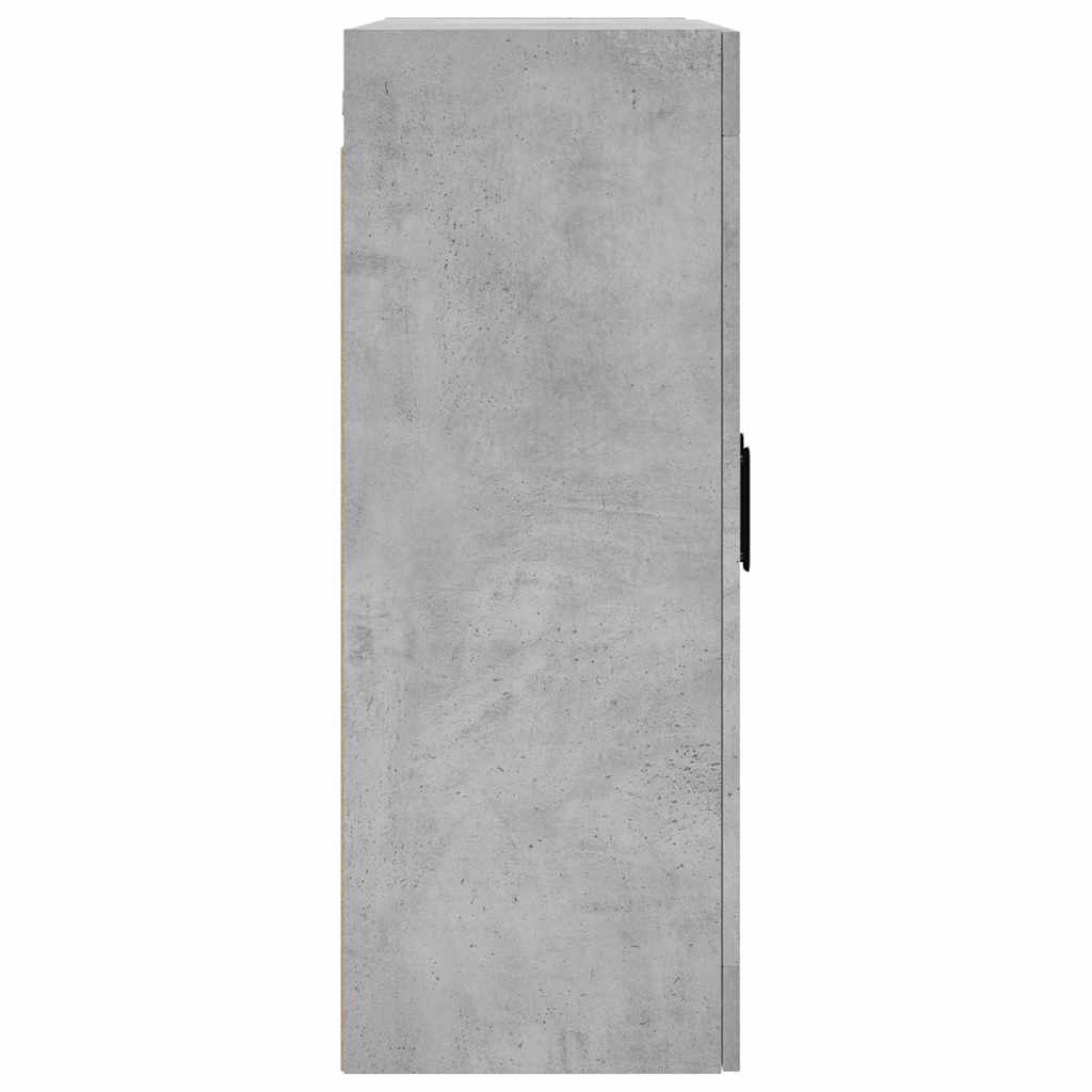 Wall Mounted Cabinet Concrete Grey 69.5 x 34 x 90 cm