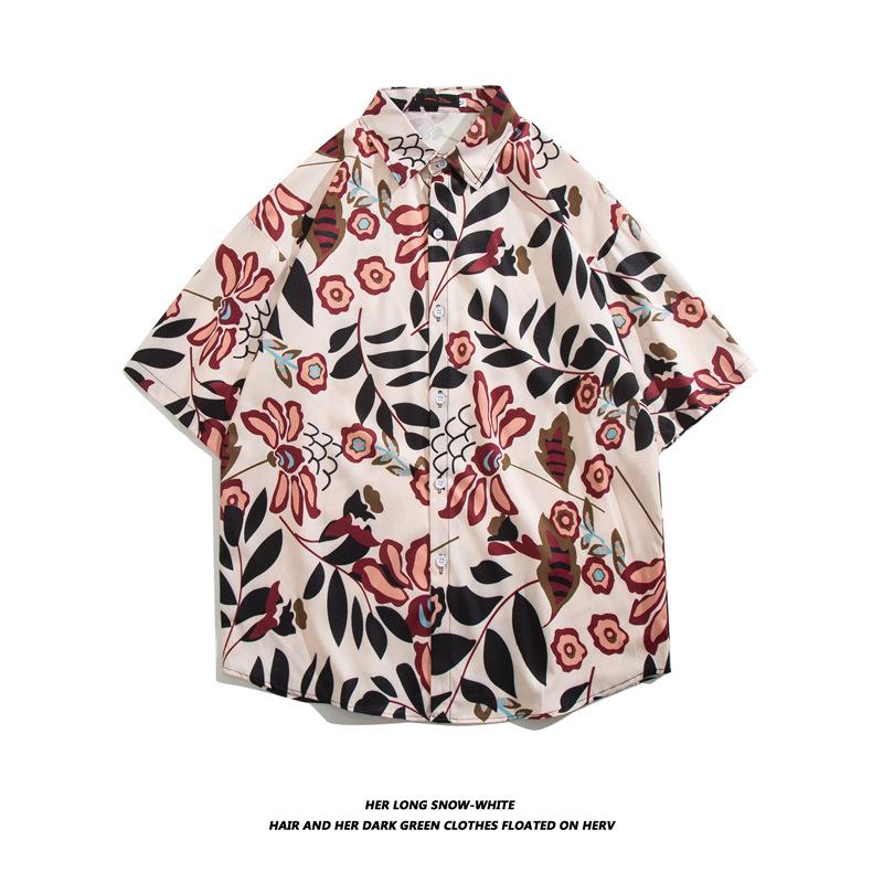 Men's Southeast Asian Style Quick-Dry Beach Vacation Shirt