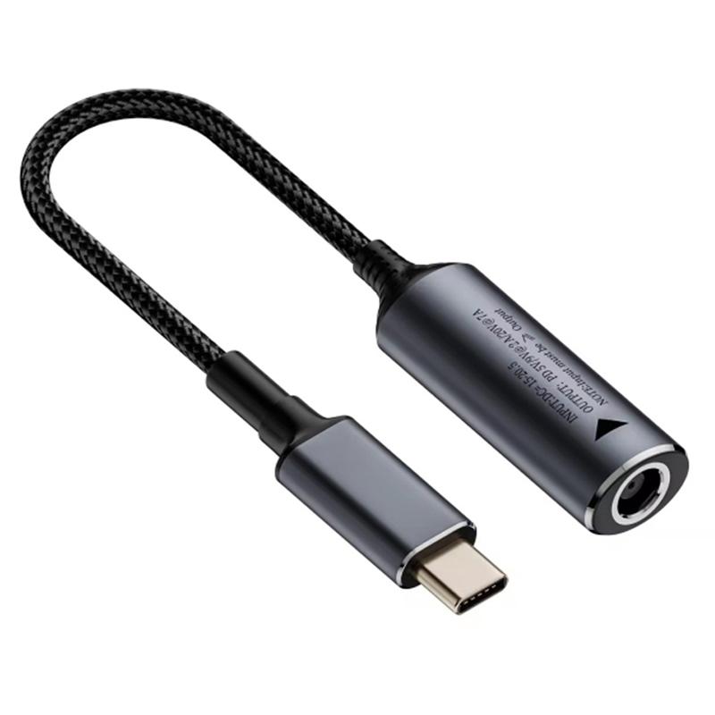 

140W Fast Charging DC Charger Plug 7.9x0.9mm Female to Type-C Male Adapter As Shown A