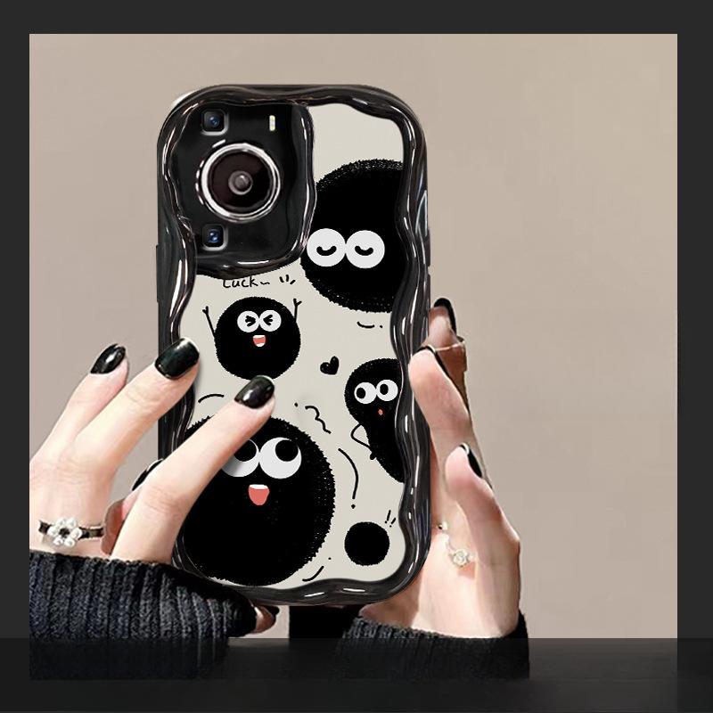 Applicable To Vivos16pro Mobile Phone Case X90/80 Silicone Soft Shell S9 Funny Cartoon Briquette Stand Y52s Anti-fall