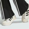 Adidas Originals Clover Flared Leggings Three Stripes Spliced Knit Sports Pants Women Bottoms Black IV9342