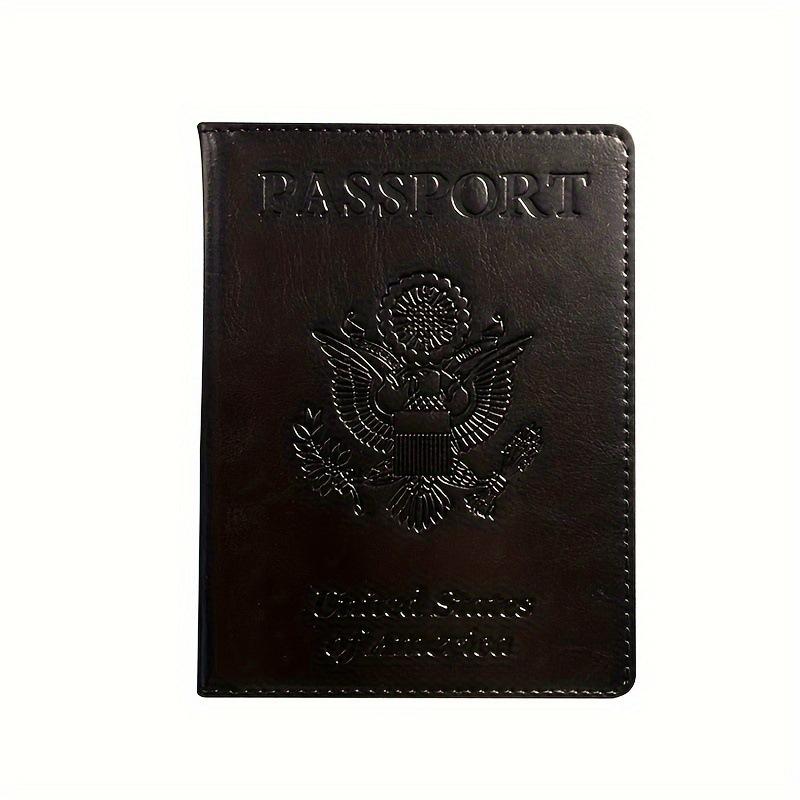 High Quality Passport Holder Cover Wallet Travel Essentials RFID Blocking Leather Card Case International Travel Must Haves Travel Accessorie