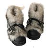 Thickly-lined and Warm Winter Boots for Women, New Style Mid-calf Cotton Shoes, Heightening Boots