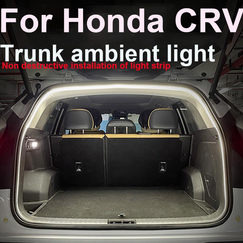 

Для Honda CRV Автомобильные атмосферные фонари Освещение багажника Аксессуары для модификации автомобильных световых полос Окружающее освещение 6000K Cold White красный