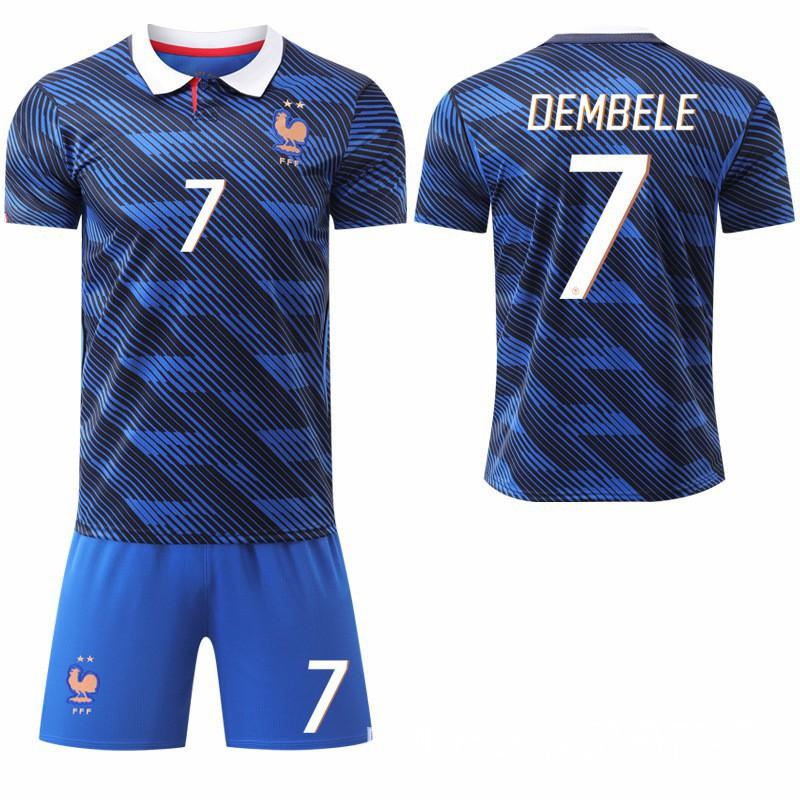

2026-27 World Cup Home Football Jersey 7 Dembele 11 Olise No. 10 Mbabpe #22