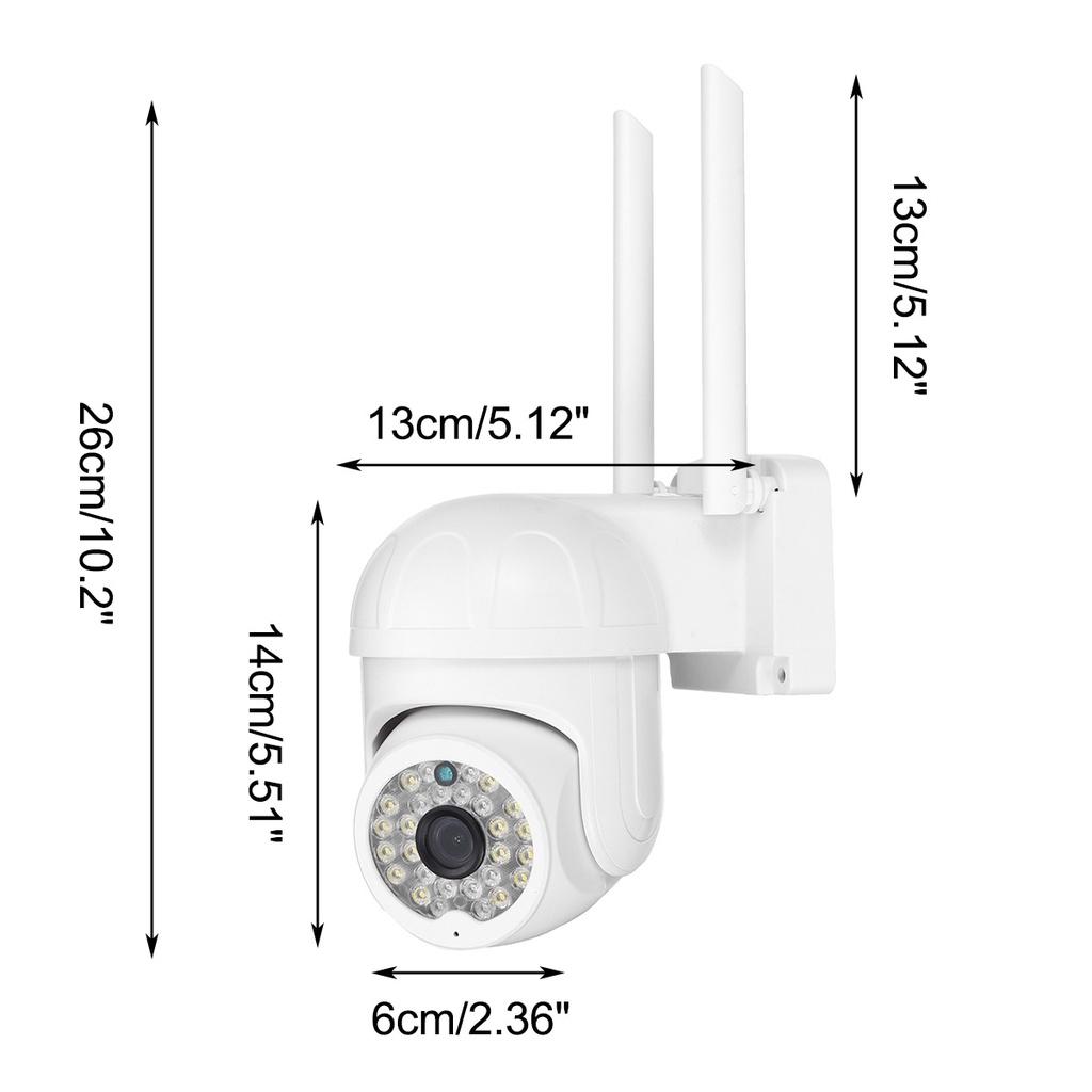 2MP IP Camera WiFi Video Surveillance Security Camera CCTV Wireless 1080P Digital Zoom Motion Detection Outdoor New