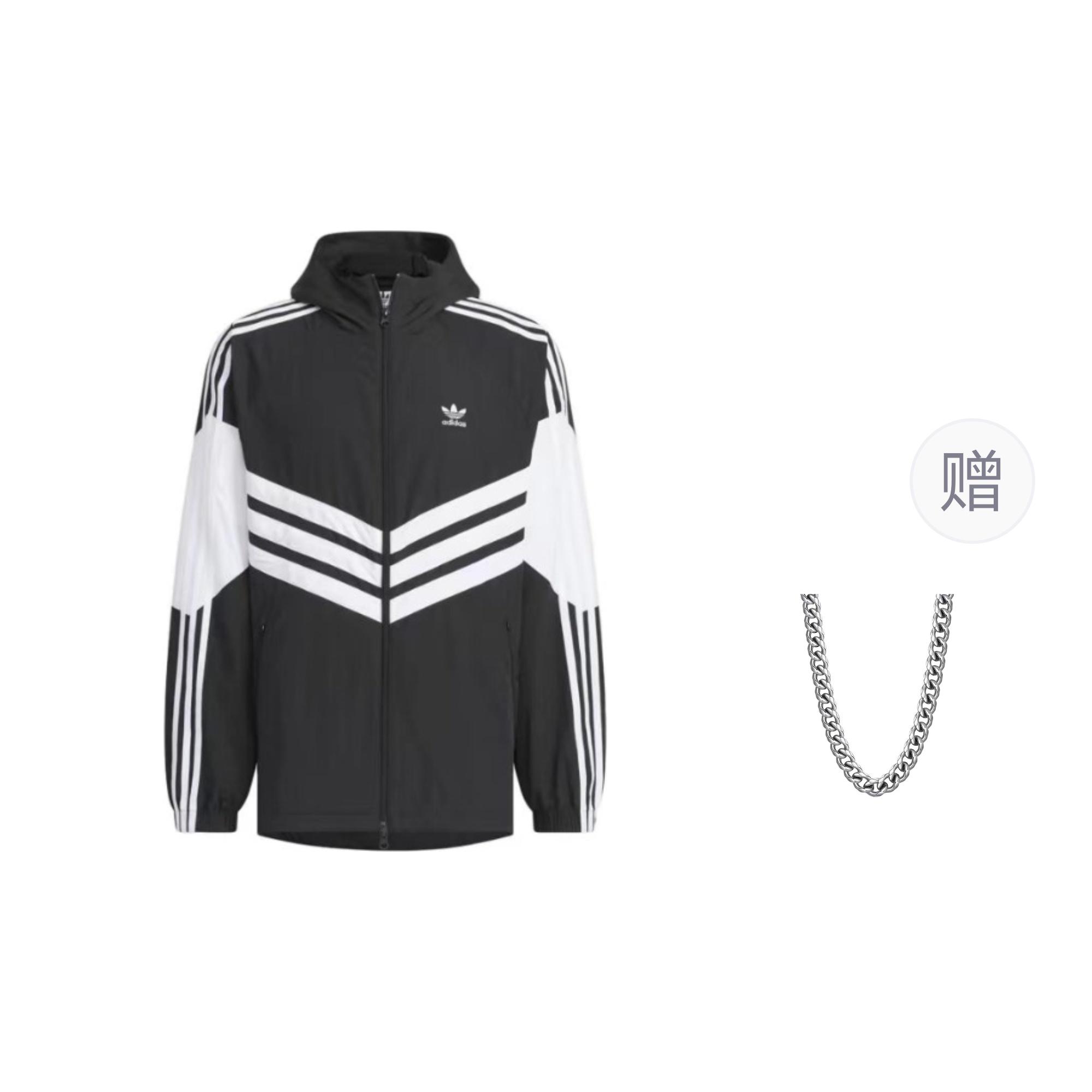 Adidas Originals ADICOLORWINDBREAKER Jacket Men s Black JM7260 S
