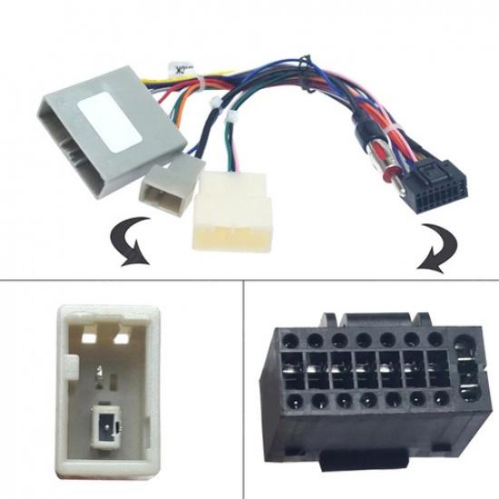 Car Multimedia Android Player 16Pin Wiring Harness Connector for Honda Civic CRV