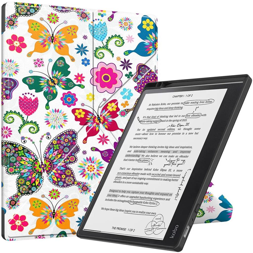 Für Kobo Elipsa 2E Smart Sleep Cover E-Book-Hülle. Für Kobo Elipsa 2e Hülle (2023 veröffentlicht) 10,3 Zoll