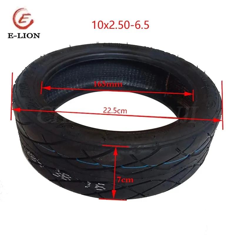 10X2.50-6.5 Electric Scooter Vacuum Tire for Inmotion L9 Folding Mini Thickened Explosion-Proof Tubeless Tires