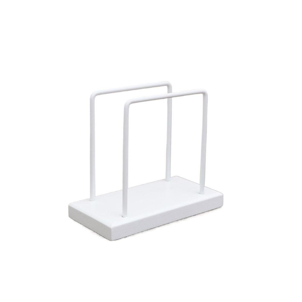 Wooden Base Napkin Paper Holder Standing Non-slip Tissue Storage Rack Vertical Space-saving Tissue Dispenser Stand Dining Room