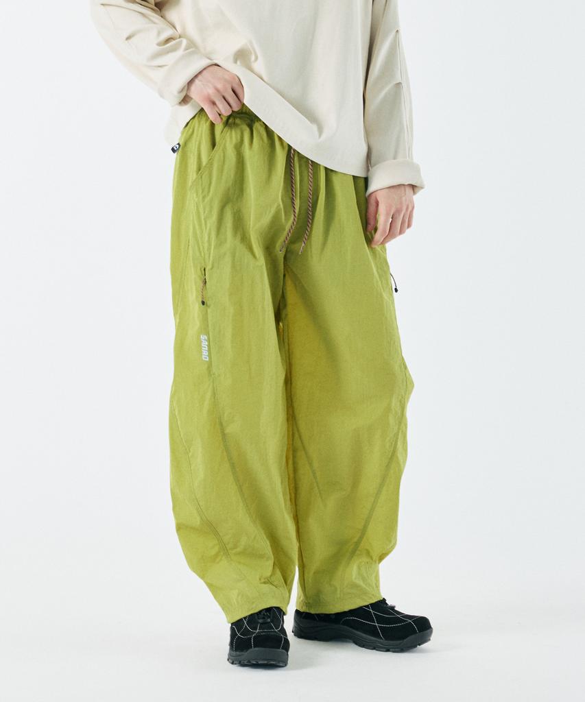 SANRO [Unisex] Ventilation Pants - Lime