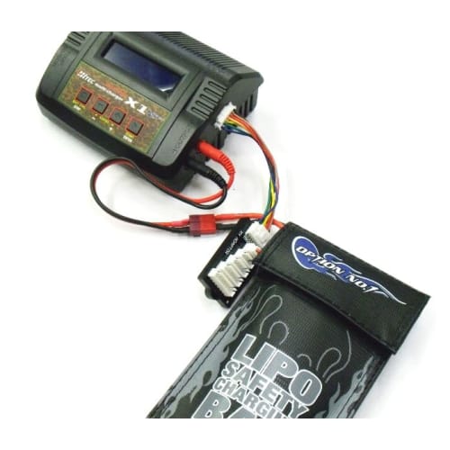 OPTION No.1 Lipo Safety Charging Bag S (with Belt Holder) NO-289B-B