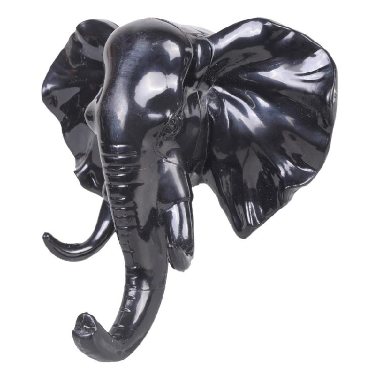 Elephant Deer Adhesive Wall Hanger Plastic Decorative Hook For Entryway Organization Gift Ready Home Accessory