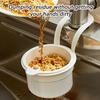 Detachable Hanging Sink Drain Basket Openable Bottom Kitchen Garbage Filter Seafood Vegetable Fruit Washing Quickly Drain Basket
