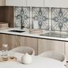 Self-Adhesive Vinyl Panel - Printed Decoration 100x50 cm Floral Pattern with Ornaments