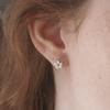 Still Instant Heart Greenery - Earring 13 (3Colors)