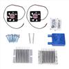 BHBL 1 Set Mini Air Conditioner DIY Kit Thermoelectric Peltier Cooler Refrigeration Cooling System + Fan for Home Tool
