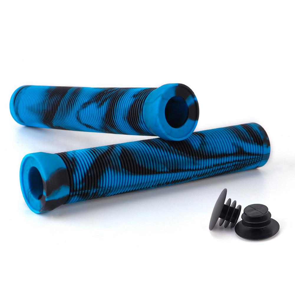 Punhos de Scooter Punhos de Bicicleta Cobertura de Guidão de Borracha Antiderrapante Para Guidão de 22,2mm Punhos de Scooter Guidões de Bicicleta BMX 1 Par