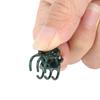 200Pcs Beautiful Rose Shape Plant Clip Garden Flower Stems Support Clips Fixing Tool AccessoryGreen