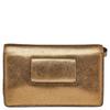 Salvatore Ferragamo Gold Leather Vara Bow Shoulder Bag Gold