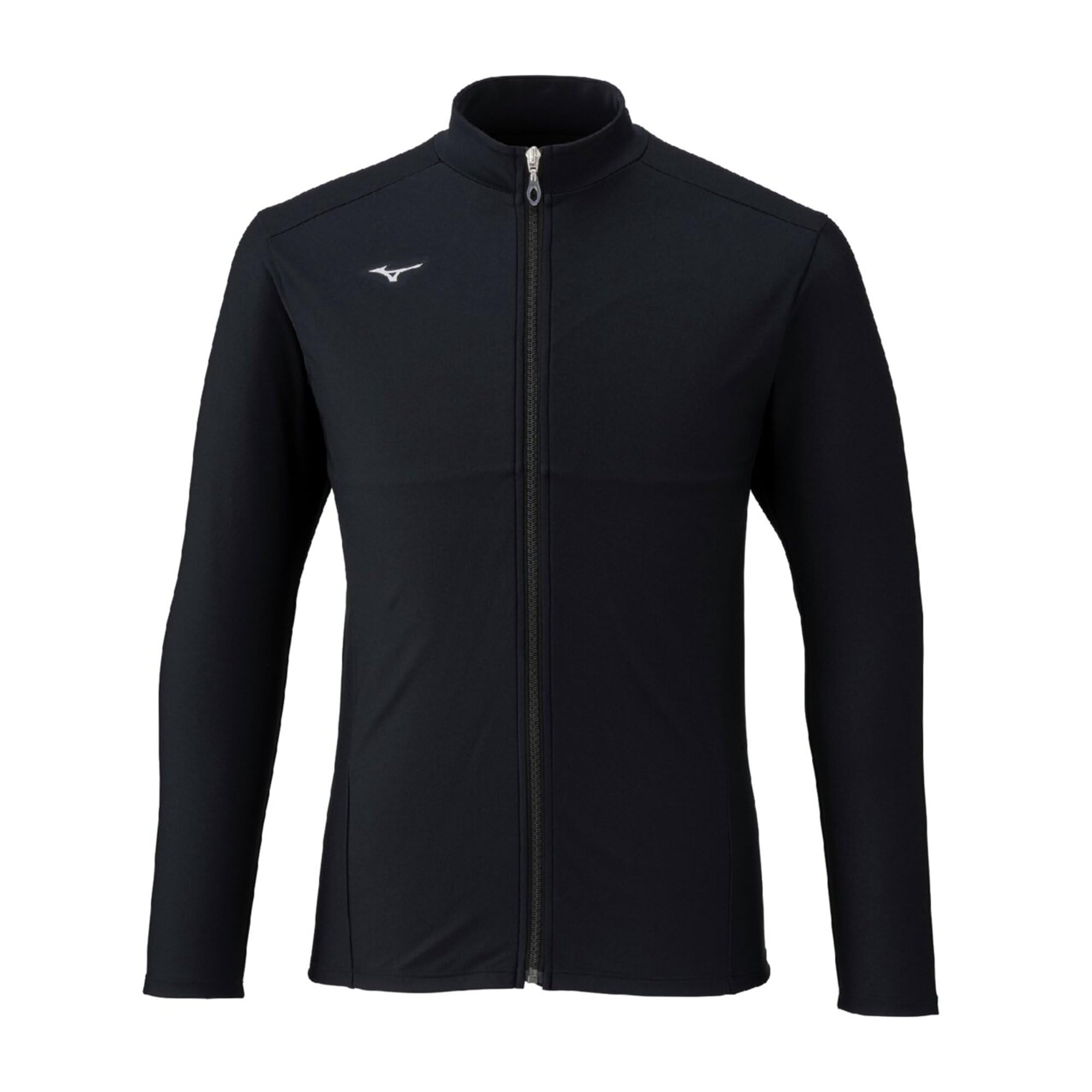 

MIZUNO Basic Competitive Fitness Rash Size 3XL Swimsuit, Swimming, Guard, Unisex, N2JDCA01, Zippered, 09 Black,