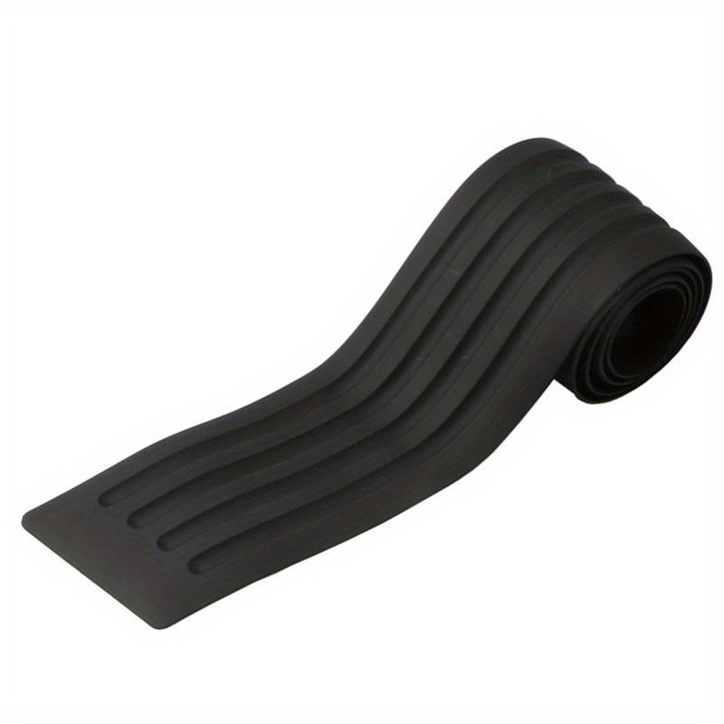 1PC 90CM Car Trunk Protection Strip Bumper Anti-collision Anti-rub Rubber Strip Tail Door Decorative Threshold Rear Guard Plate
