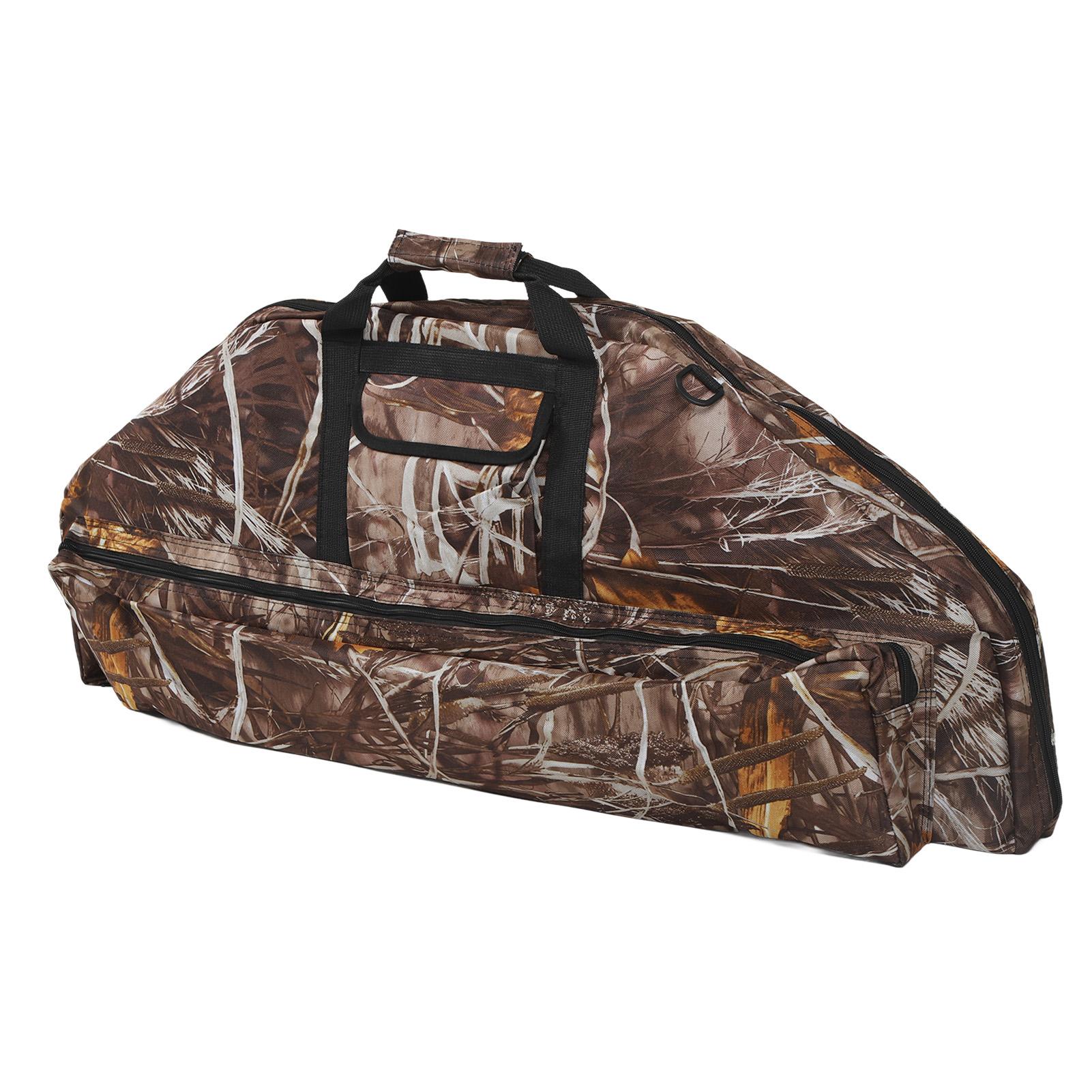 

Сумка для блочного лука, сумка для переноски лука, брезентовая, большая вместимость, легкая, многофункциональная, портативная сумка для лука камуфляжный