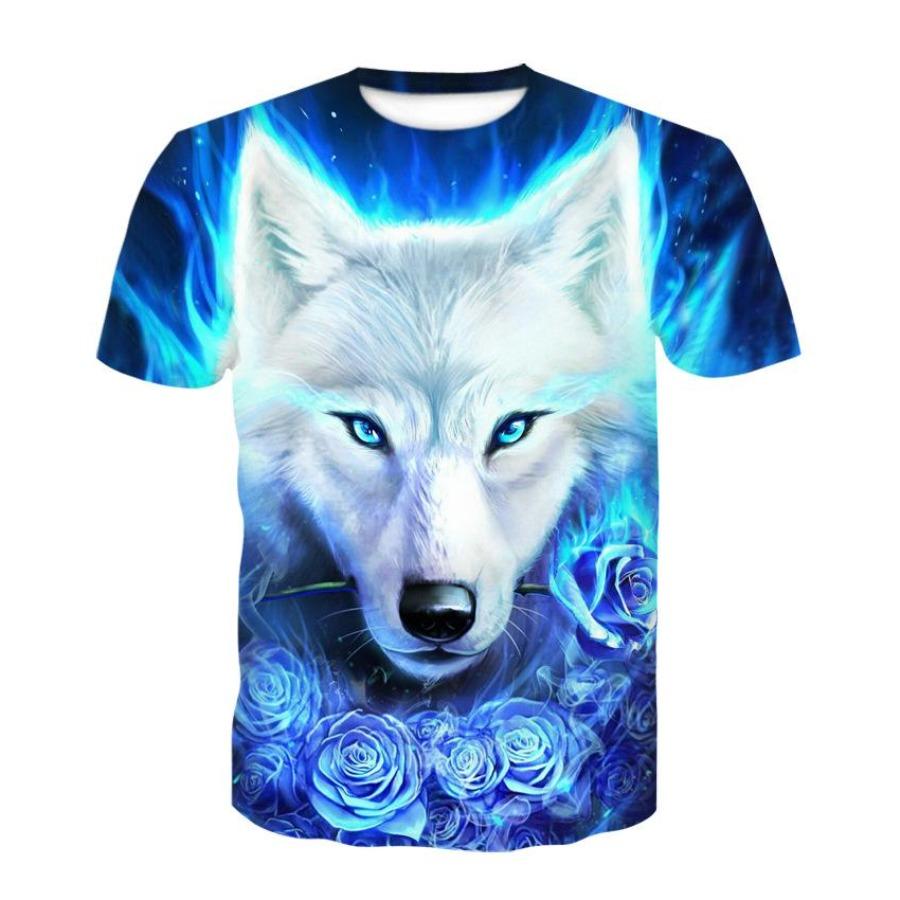 

Свободные летние топы для мужчин, одежда больших размеров, футболка с 3D принтом животных, футболки с рисунком тигра и волка, топ с короткими рукавами и круглым вырезом, дышащие мужские рубашки 6XL