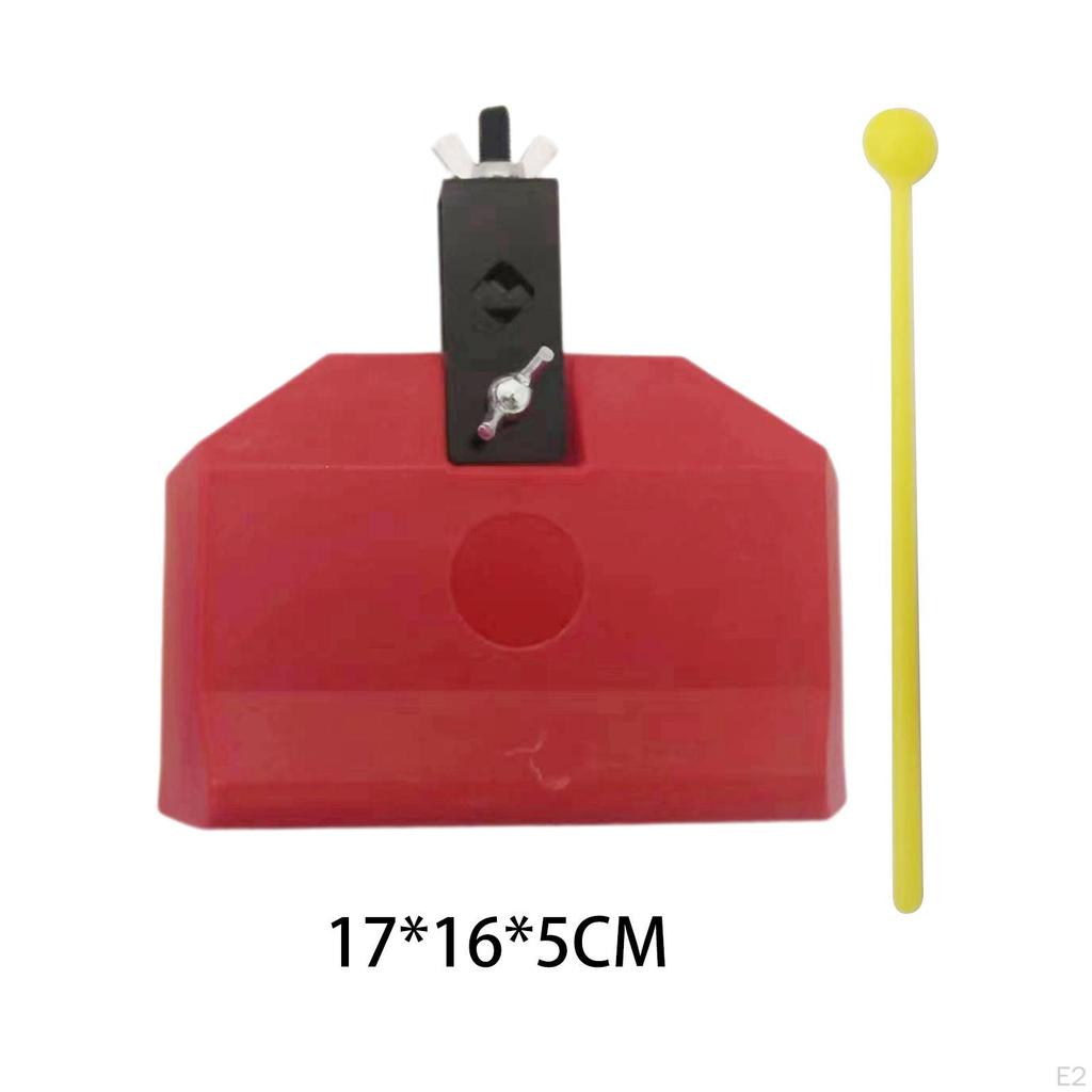 Czerwony Muzyczny Blok Perkusyjny Rytmiczny Bęben Akcesoria Instrumenty Instrument dla