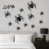 Halloween Bat Wall Stickers 3D Bats Decor Black Stickers Waterproof Shaped Art Scary Plastic DIY Room Decal for Indoor Party Supplies Outdoor Decor