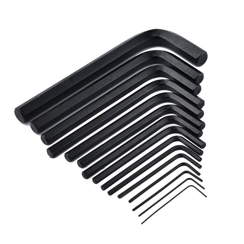 Hex for Key Allen Wrench Set, Long Arm End Hex for Key Set Tools, T-Handle, S2 S