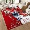 Bayern Munich Floor Rug Office Rug Suitable for Bedrooms Balcony Kitchen Hallway Anti-slip Rug Decorate Offices Gift for Festivals