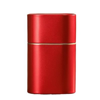 Cutie portabilă pentru ceai Cutie sigilată pentru ceai de culoare solidă Recipient de depozitare pentru articole de ceai Cutie de tablă cutie de cafea Cutie de zahăr Depozitare în bucătărie