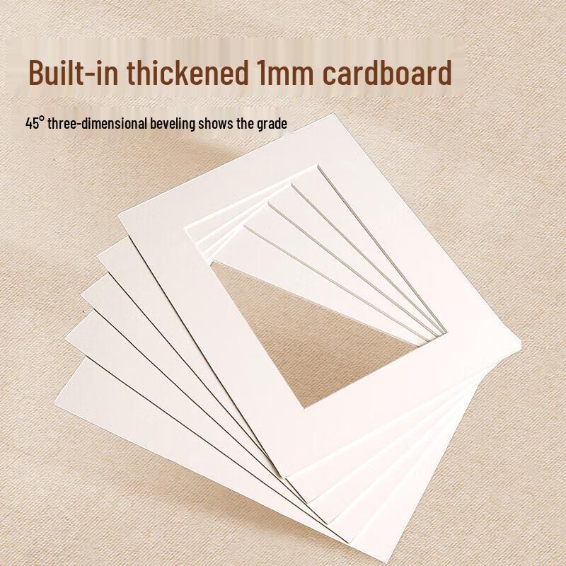 GOWKE Nordic Minimalist 6-inch Wood Photo Frame