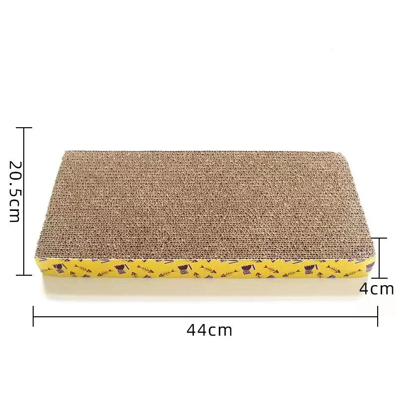 Cat Toys Pet Cat Scratching Board Corrugated Cardboard Pad Grinding Nails Interactive Protecting Furniture Cats Scratcher Toy