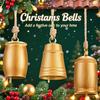 Corrosion Resistant Christams Cow Bells Handmade Christams Bell Pendant  Home Garden Decor