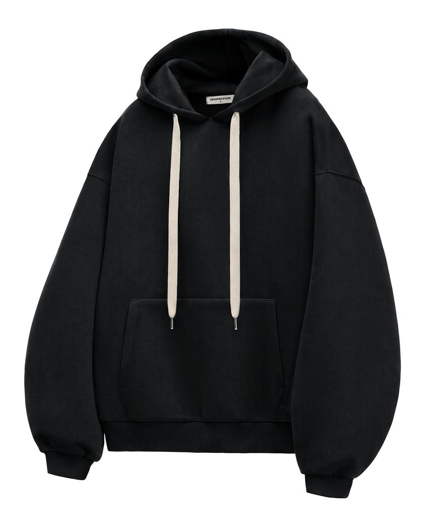 UNTAPPED STUDIO [2Pack] 340G Essential Balloon Oversized Hoodie 3 Colors