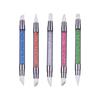 Crystal Diamond 5-Piece Double-Ended Silicone Dotting and Embossing Pen Set